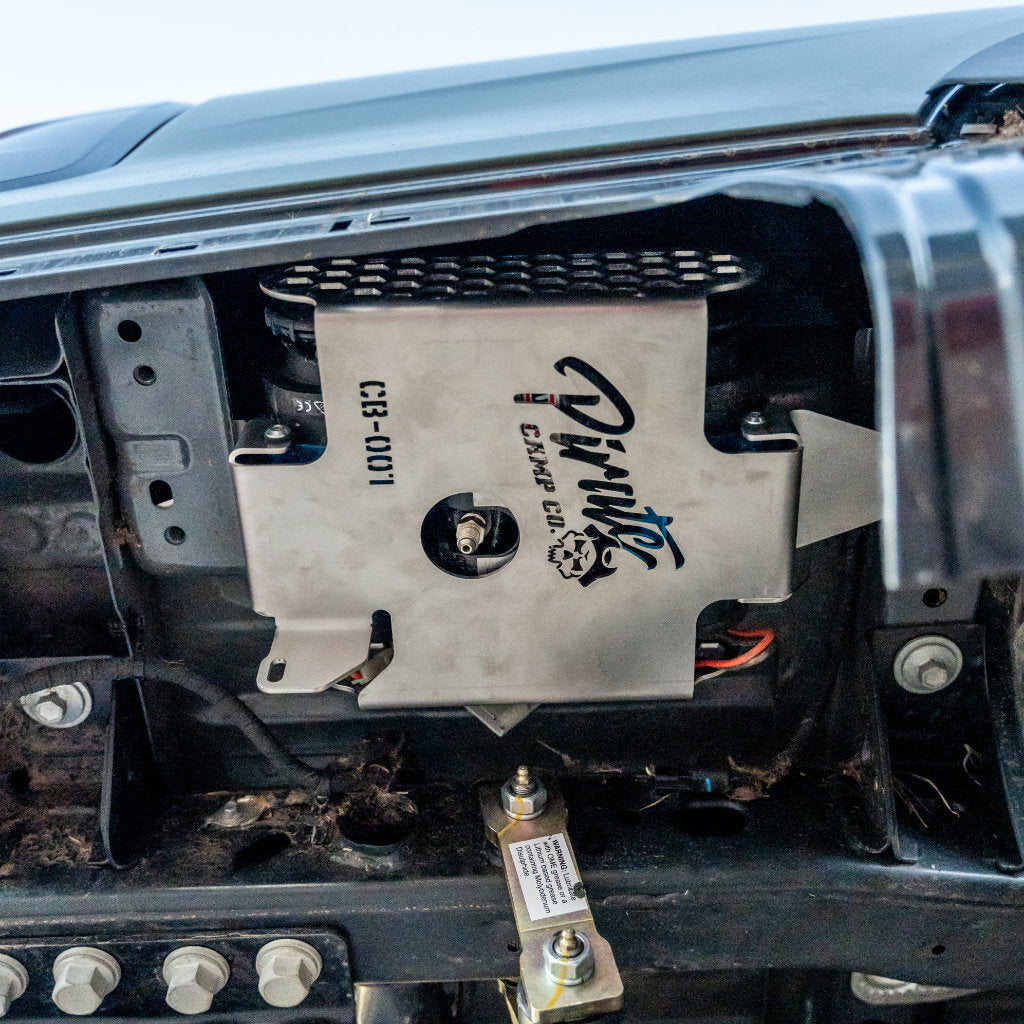 Dual ARB Air Compressor Under-Tub Mount for Ford Ranger