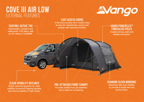 Vango Cove III Poled Drive Away Awning