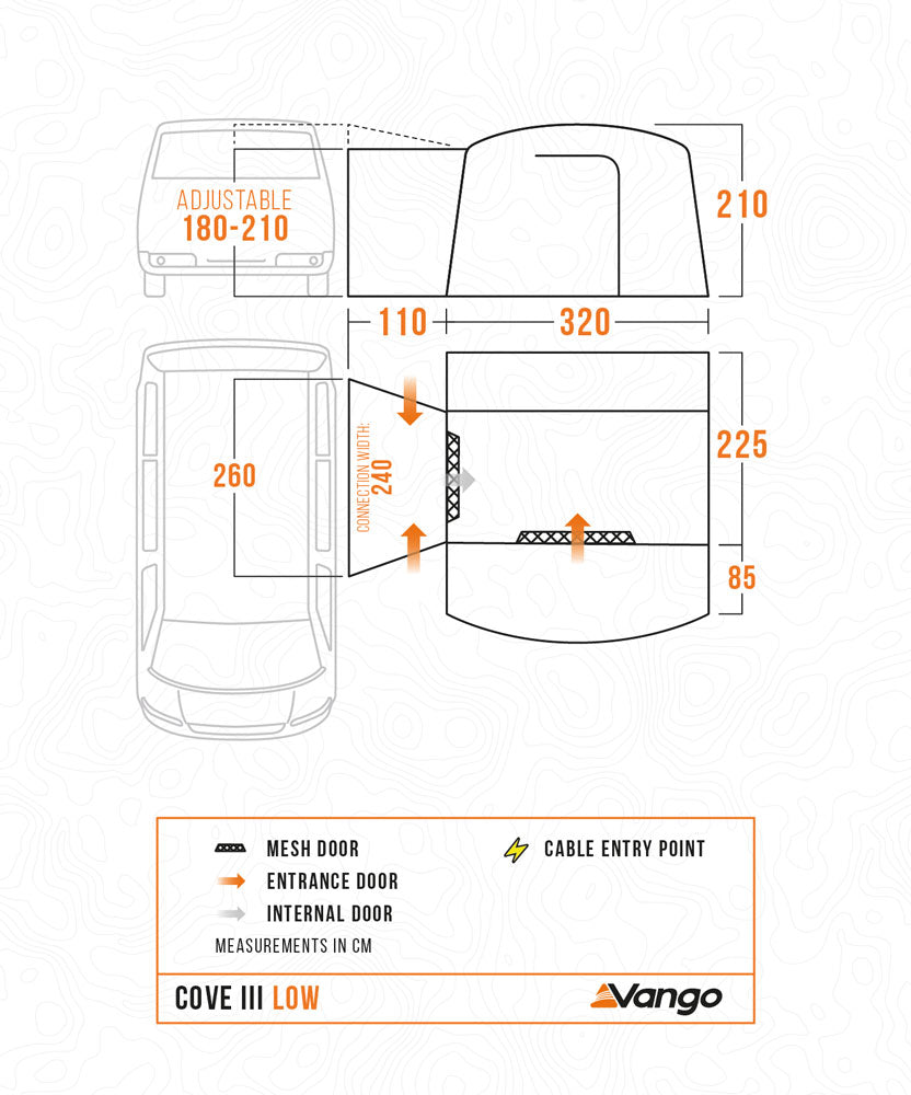 Vango Cove III Poled Drive Away Awning