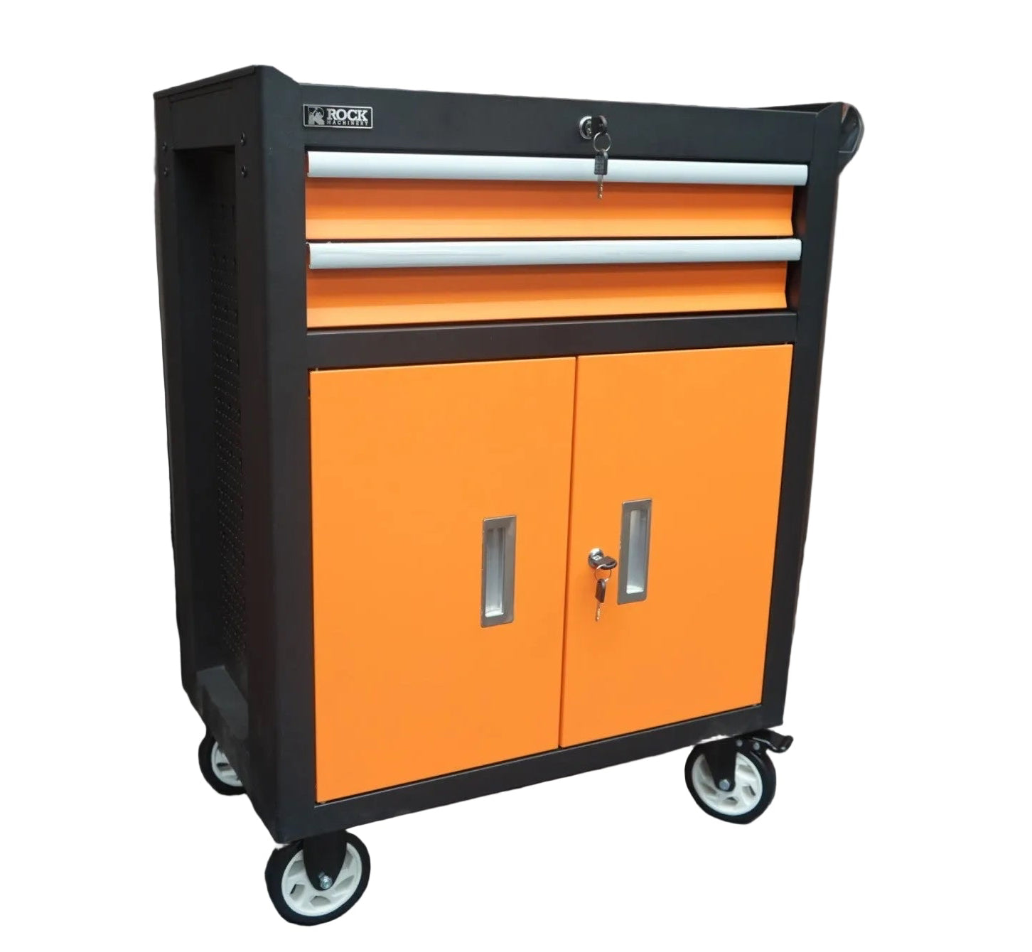 Rock RT-075 28" Steel Tool Chest with cabinet
