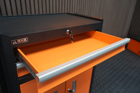 Rock RT-075 28" Steel Tool Chest with cabinet