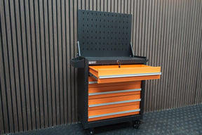 Rock RT-083 24" Steel tool chest with 4 drawers and backboard
