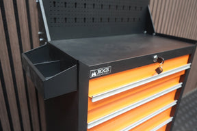 Rock RT-083 24" Steel tool chest with 4 drawers and backboard