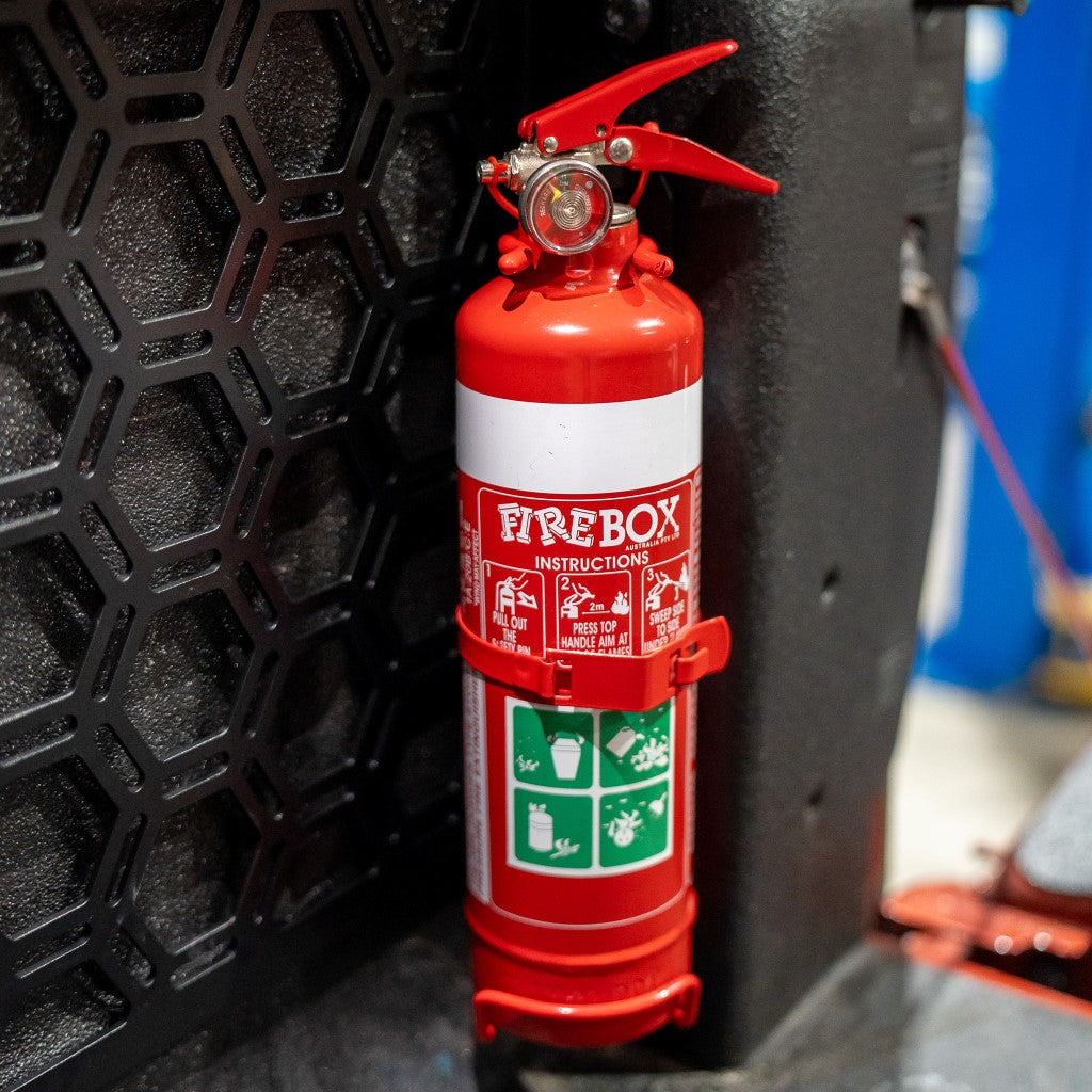 Vertical Tub Fire Extinguisher Bracket To Suit Next Gen Ford Ranger & Raptor 2022+