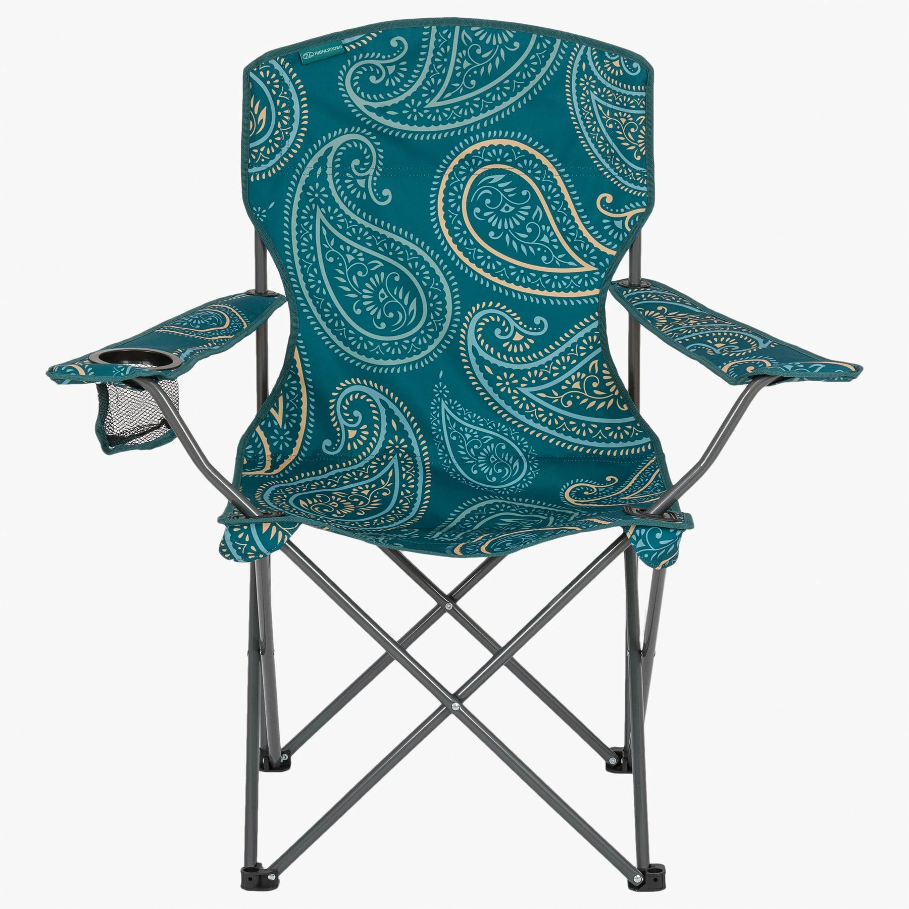Stirling Camping Chair - Paisley Teal