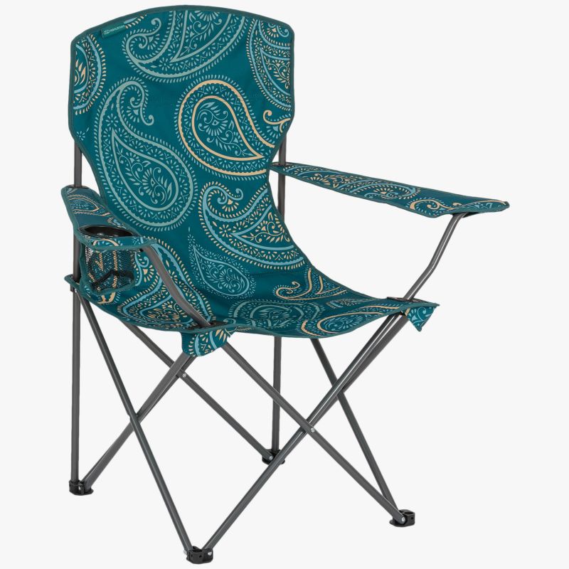Stirling Camping Chair - Paisley Teal