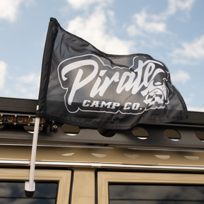 Pirate Camp Co. Window Flag