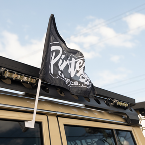 Pirate Camp Co. Window Flag