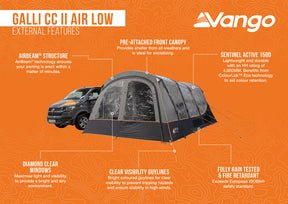Vango Galli CC II Air Low Drive Away Awning 2026 model