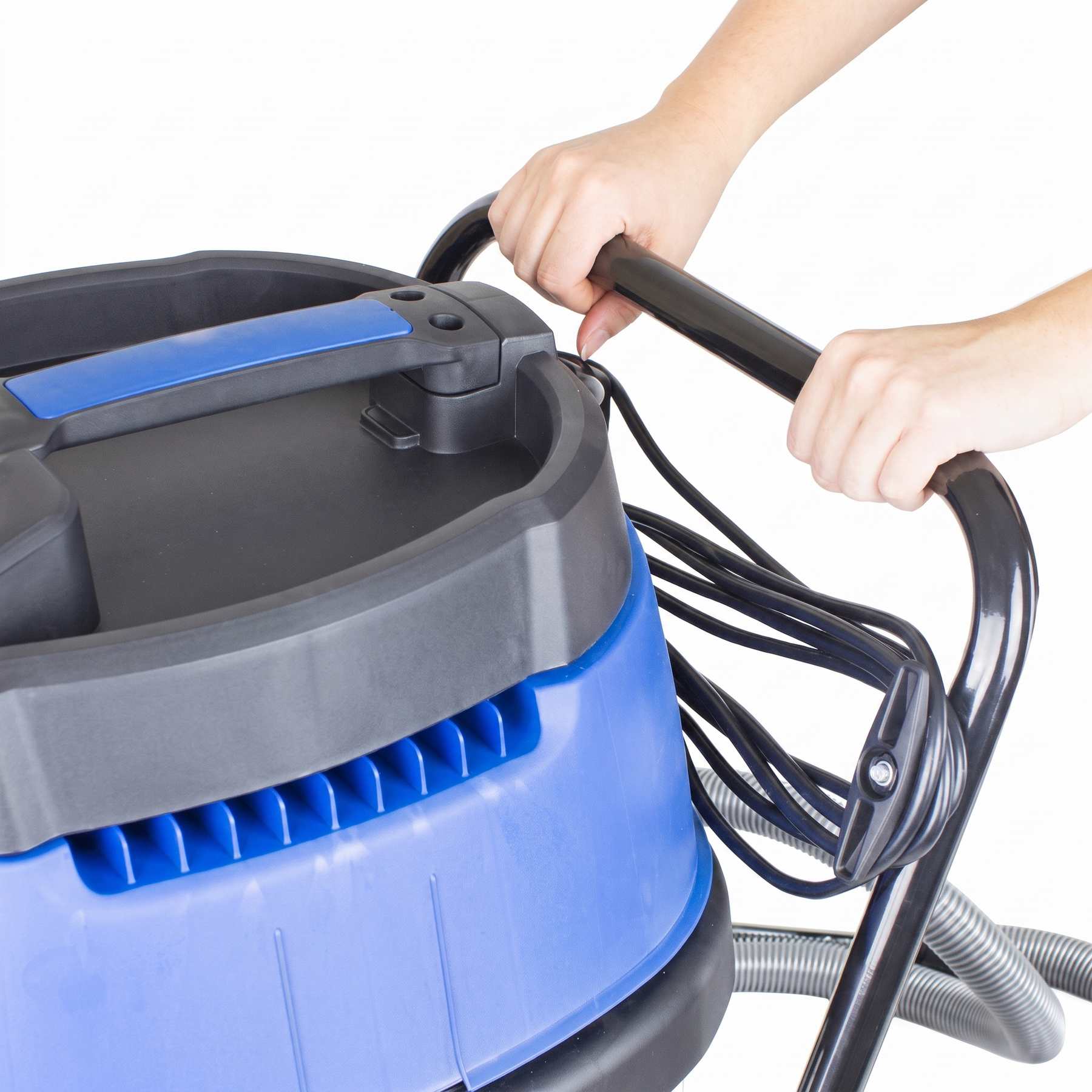 Hyundai 3000W 100L 2-In-1 Wet and Dry Vacuum Cleaner, HEPA Type Filtration | HYVI10030
