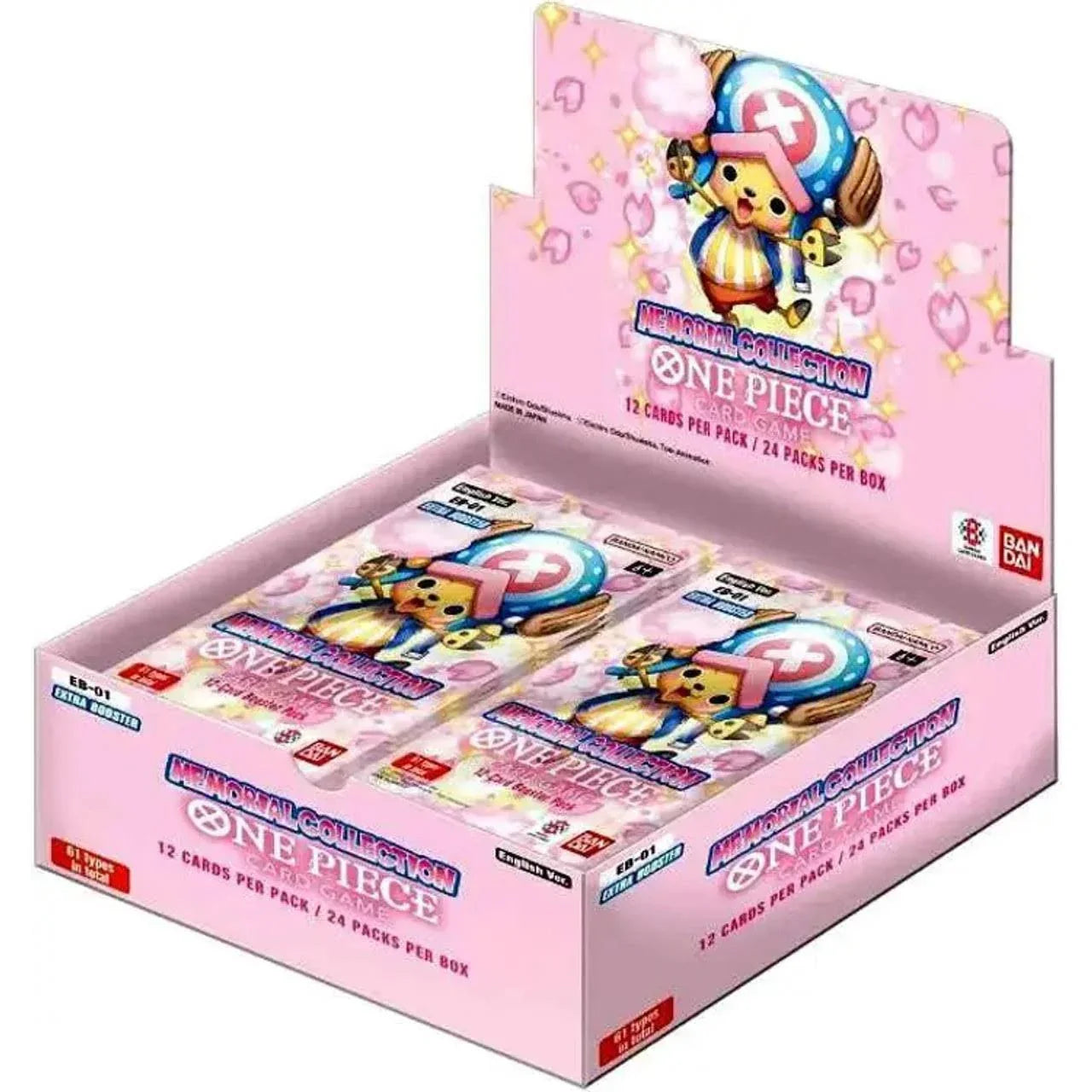 One Piece CG - Extra Memorial Collection - English Booster Box (EB-01)