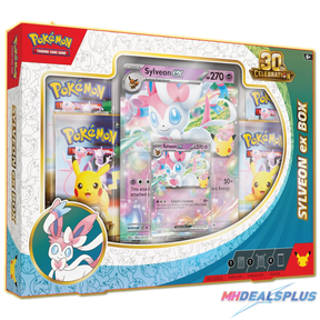 (Pre-Order) Pokemon 30th Celebration ex Box Set of 2 (Greninja ex/Sylveon ex)