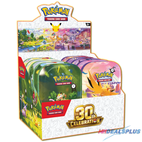 (Pre-Order) Pokemon 30th Celebration Mini Tin Display
