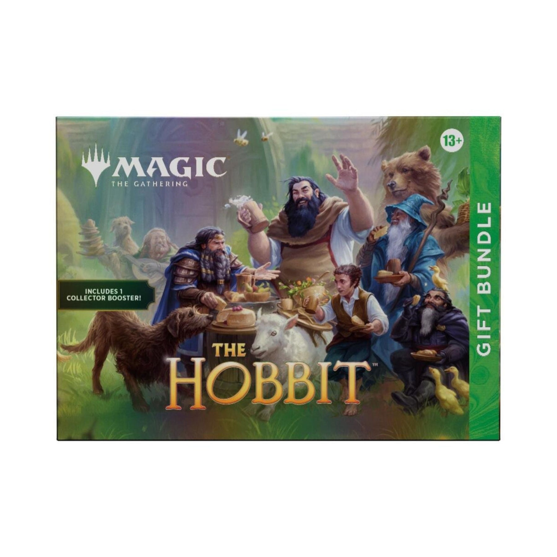 Magic The Gathering The Hobbit Gift Bundle with 9 Play Boosters, 1 Collector Booster, Foil Promo Card, Full-Art Lands, Trading Cards & Collectibles TCG Set (PREORDER - Release Date Sept, 4, 2026)