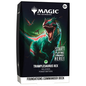 Magic the Gathering: Foundations - Tramplesaurus Rex [Commander Deck]