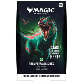 Magic the Gathering: Foundations - Tramplesaurus Rex [Commander Deck]