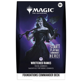 Magic the Gathering: Foundations - Wretched Ranks [Commander Deck]