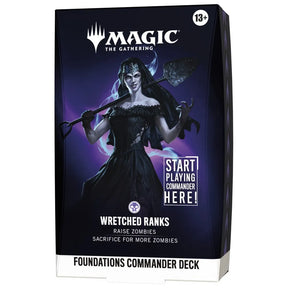 Magic the Gathering: Foundations - Wretched Ranks [Commander Deck]