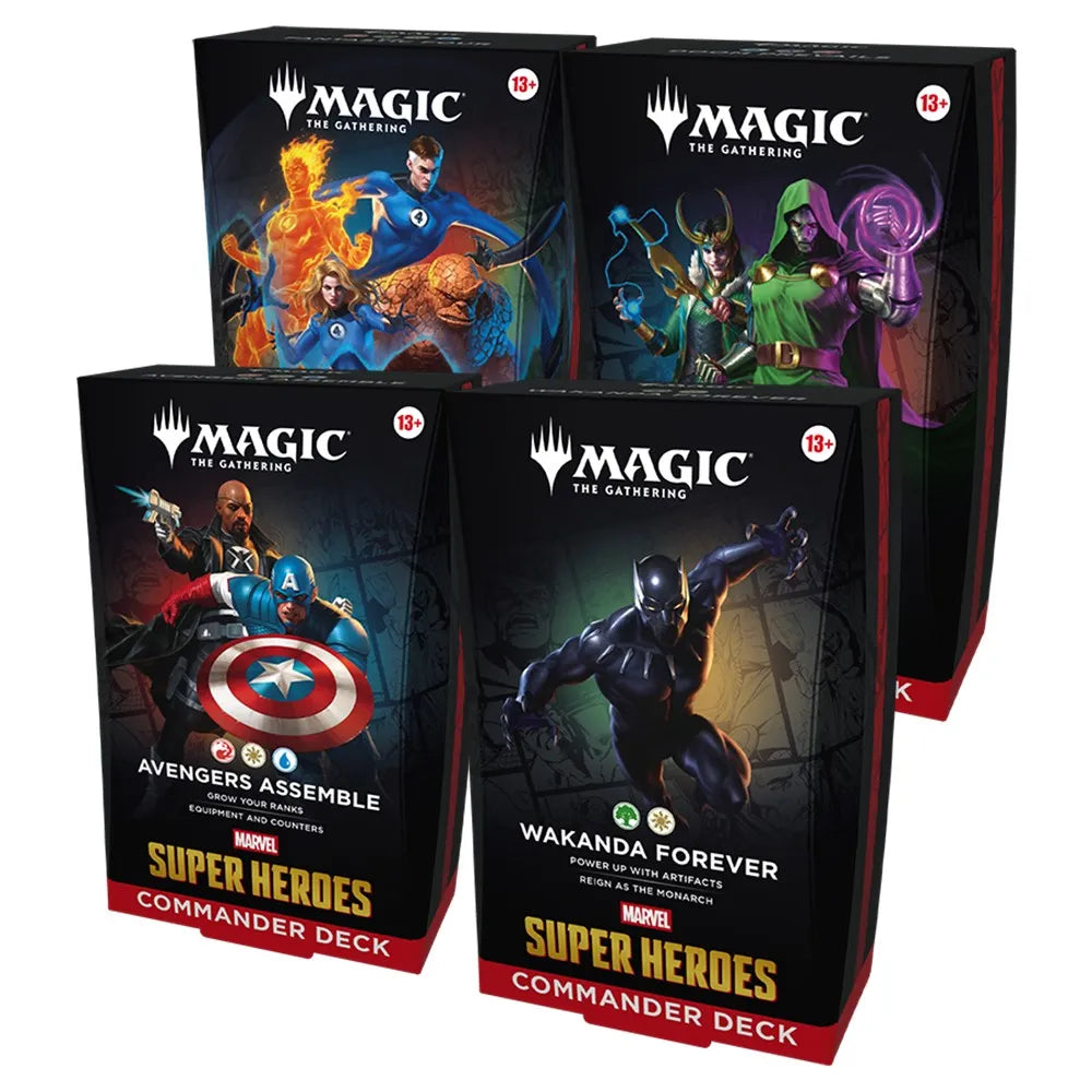 Magic the Gathering: Marvel Super Heroes [Commander Deck Display]
