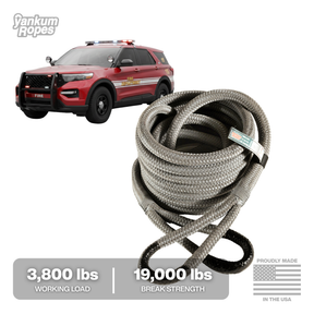 3/4" Kinetic Recovery Rope "Rubber Boa"