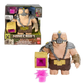 Minecraft Battle Mode Great Hog Action Figure + LEGO Minecraft Alex’s Campfire Conflict 30732 Bundle