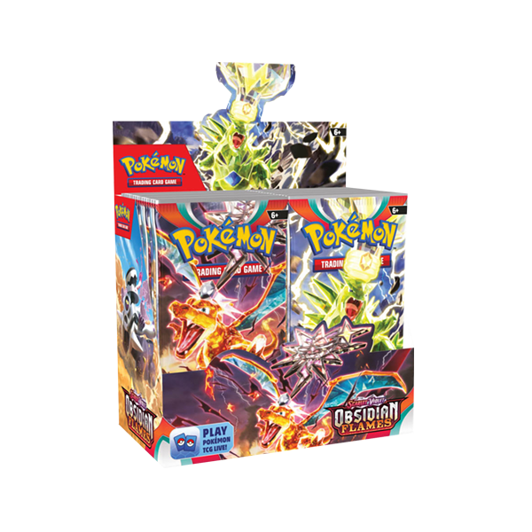Pokemon Scarlet and Violet Obsidian Flames Booster Box