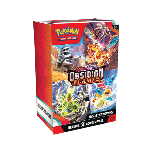 Pokemon Scarlet and Violet Obsidian Flames Booster Bundle