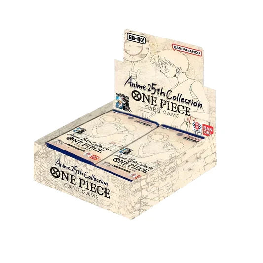 One Piece CG - Anime 25th Collection - English Booster Box (EB-02)