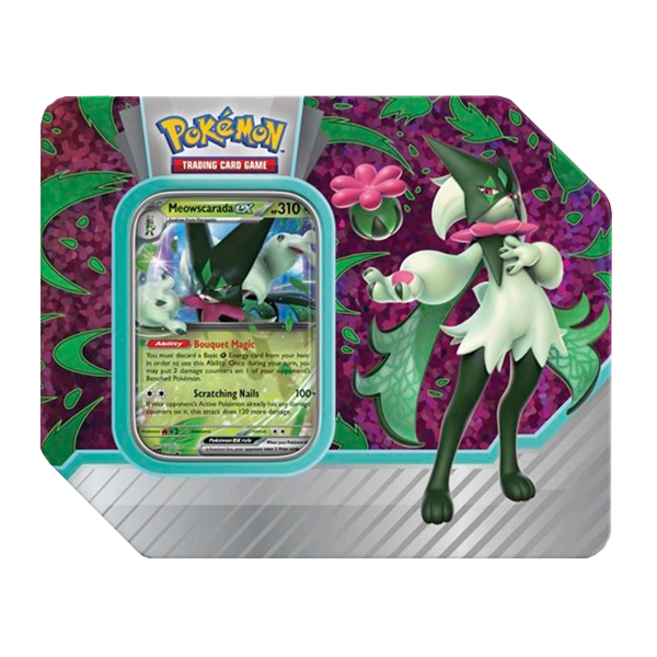Paldea Partners Tin Meowscarada ex