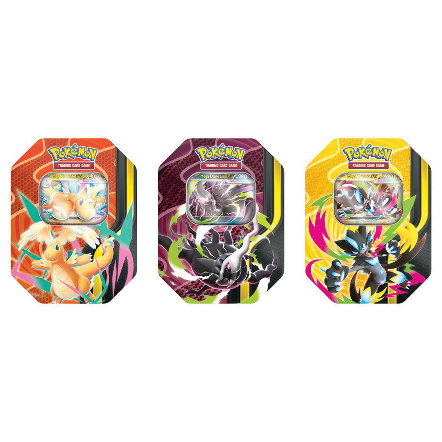 Pokémon TCG Mega Forces Tin Assorted Random Art - 1 Tin