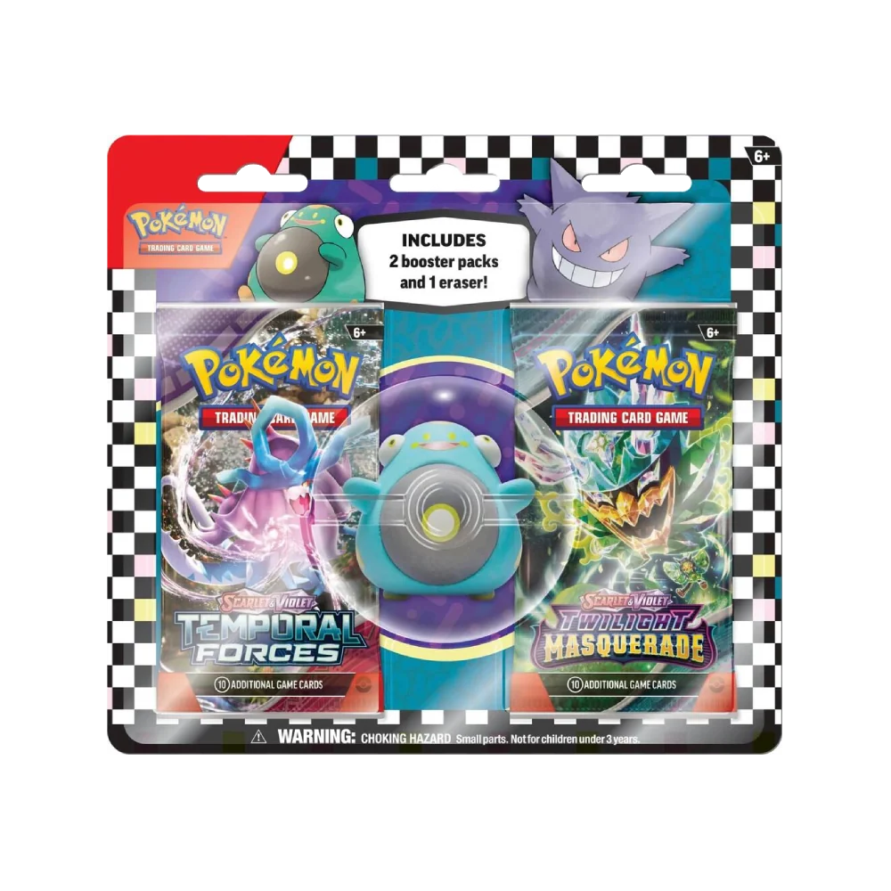 Pokemon Back to School Eraser Blister Bellibolt