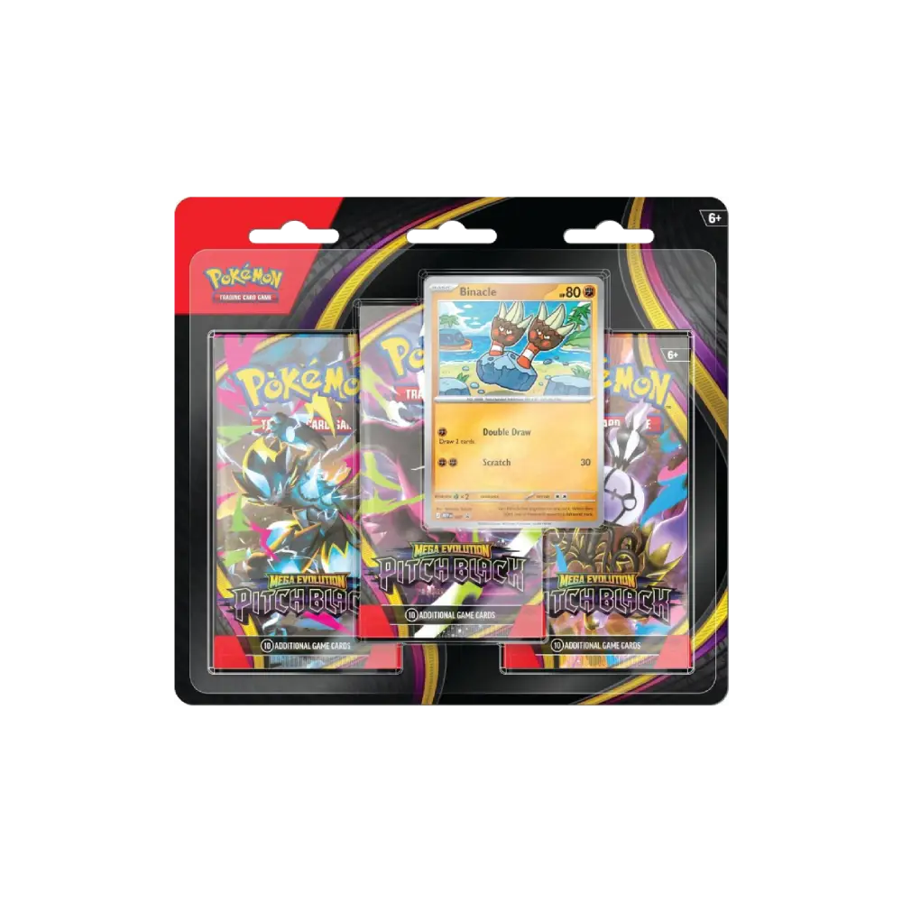 Pokemon Pitch Black 3 Pack Blister [Binacle]