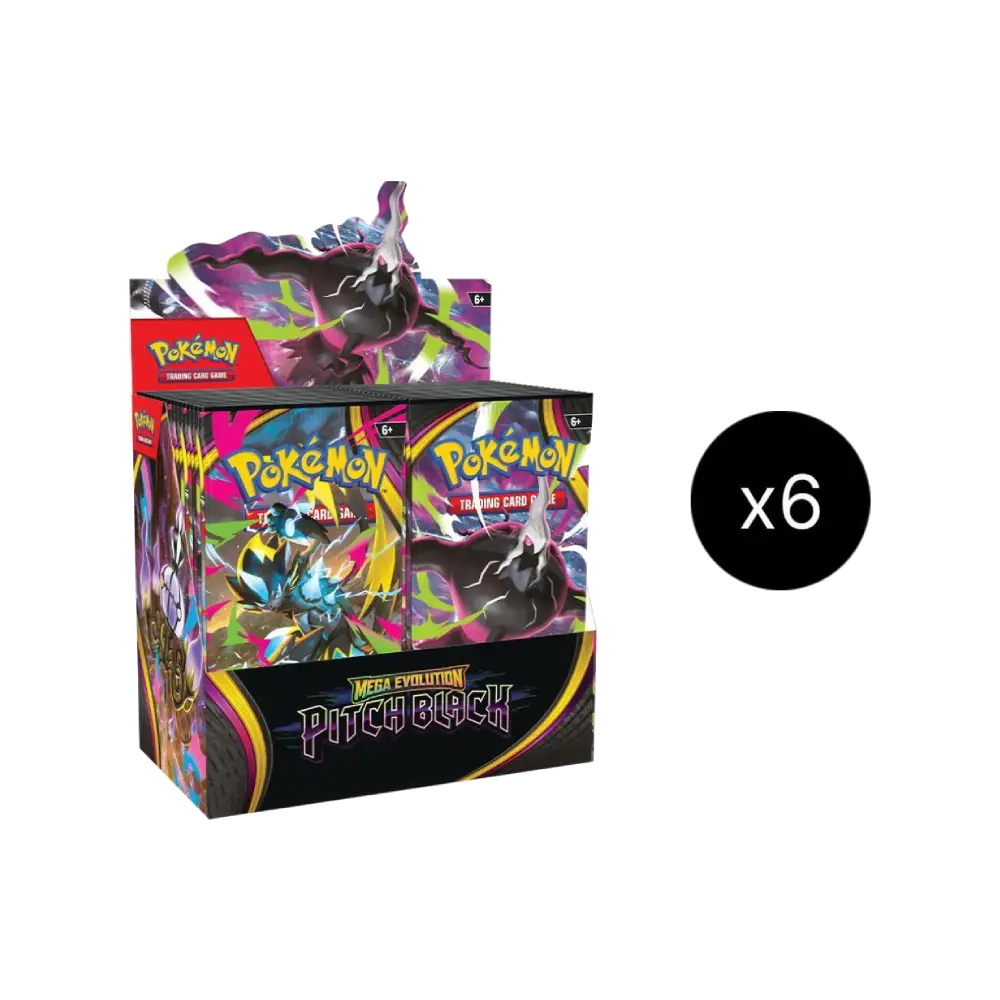 Pokemon Pitch Black Booster Box Case