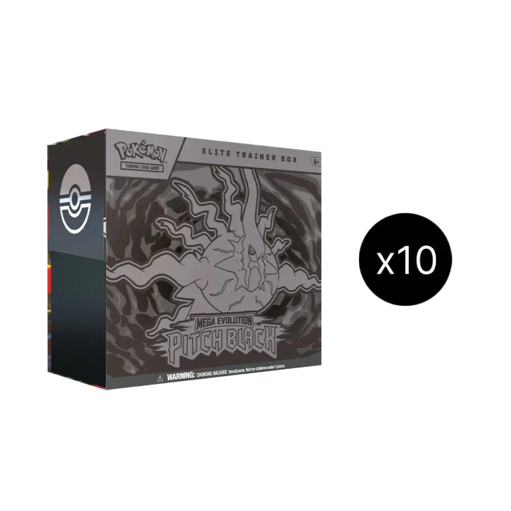 Pokemon Pitch Black Elite Trainer Box Case