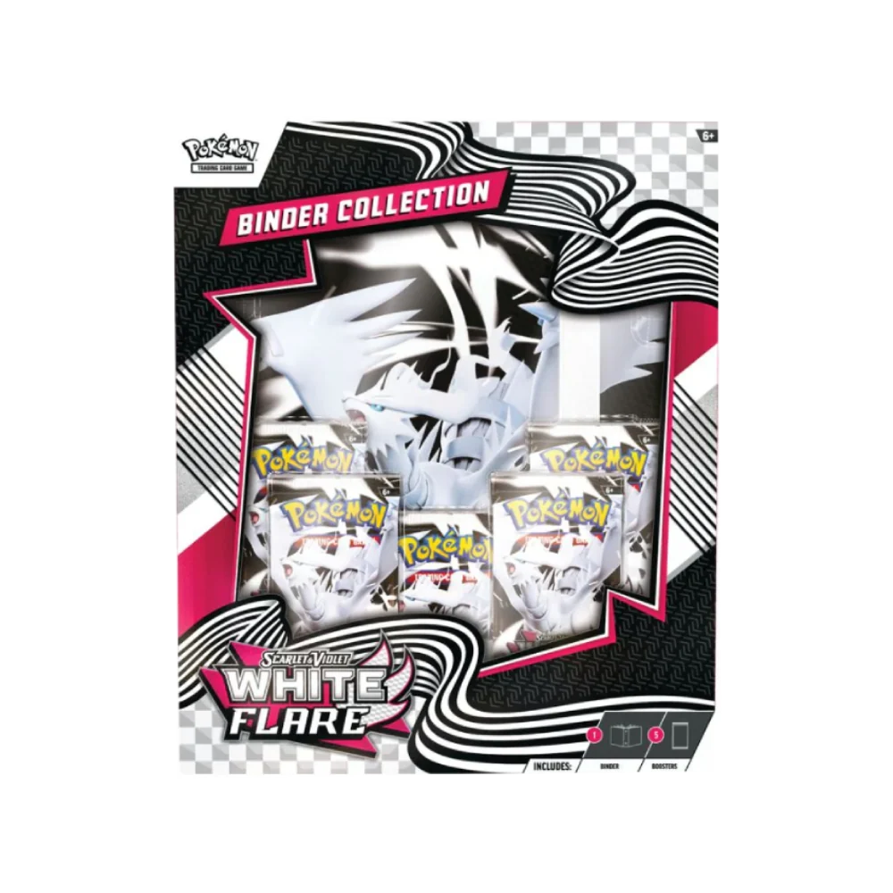 Pokemon White Flare Binder Collection