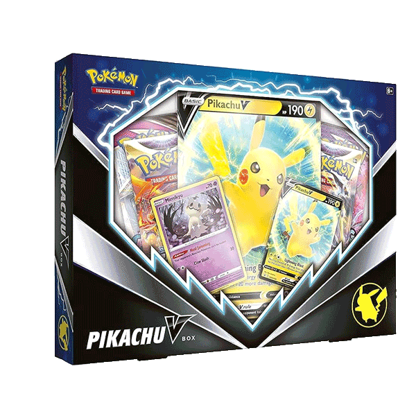 Pikachu V Box