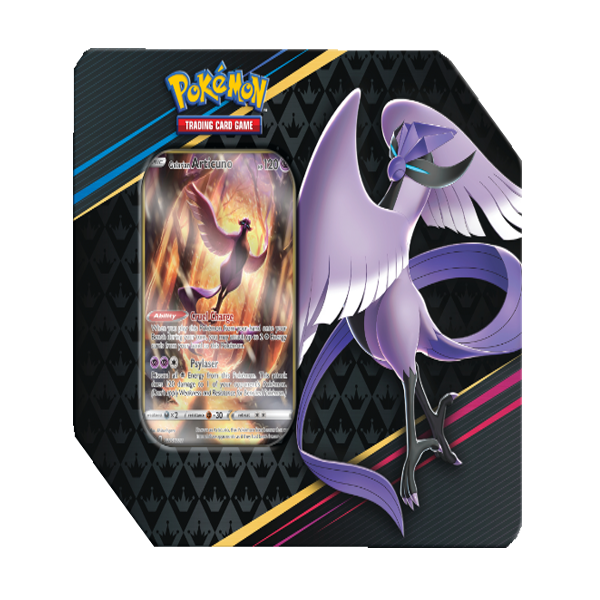 Pokemon Crown Zenith Tin Galarian Articuno