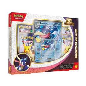 Pokemon TCG 30th Celebration Greninja ex Box – Includes Foil Greninja ex Promo Card, Oversized Foil Card & 4 Pokémon 30th Celebration Booster Packs | Trading Card Game Collectible Gift Set (PREORDER - Release Date September 16, 2026)