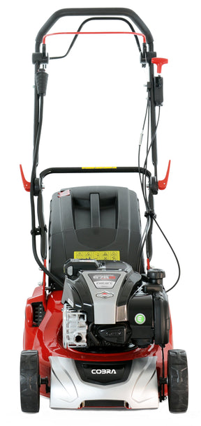 Cobra RM433SPBI 17" Petrol Powered Self Propelled Lawnmower with Rear Roller