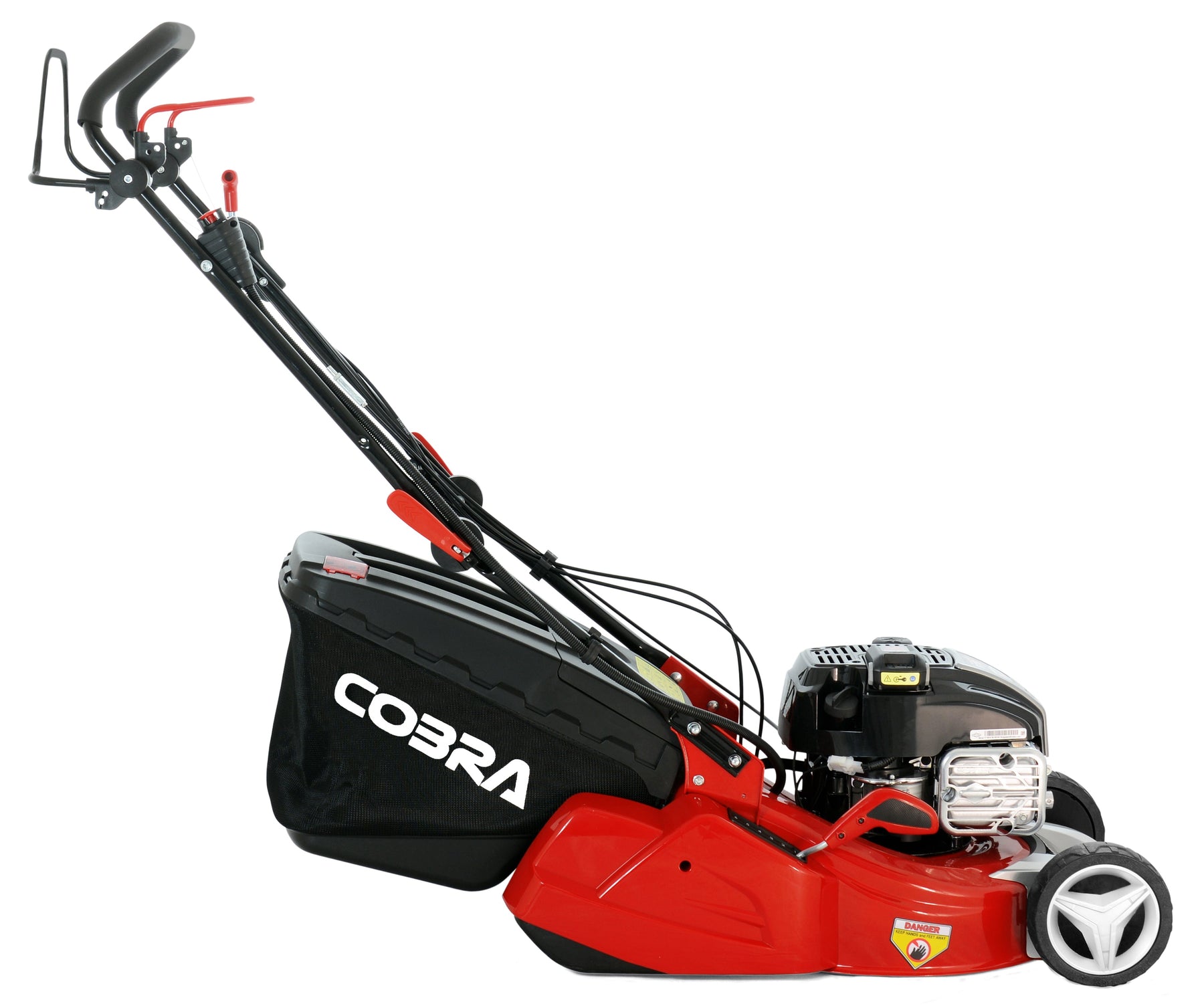 Cobra RM433SPBI 17" Petrol Powered Self Propelled Lawnmower with Rear Roller