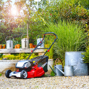 Cobra RM43SP80V 17" Twin 40v Li-Ion Lawnmower with Roller