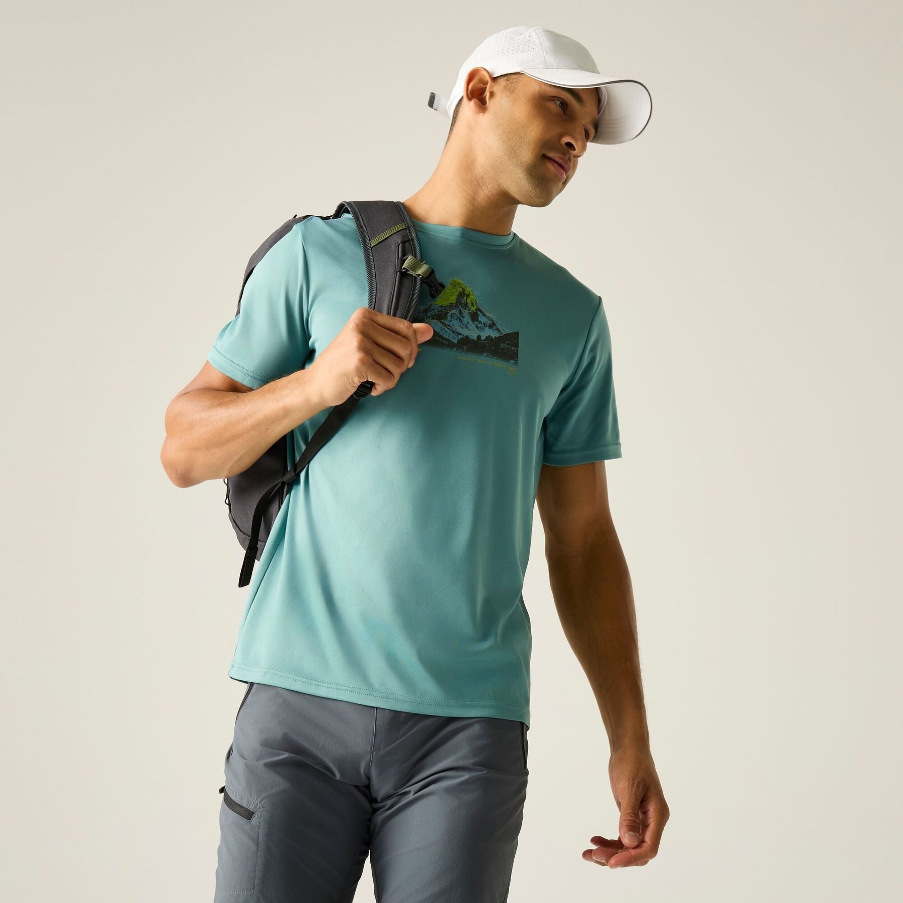 Regatta Men's Fingal Graphic T-Shirt - Arctic Green