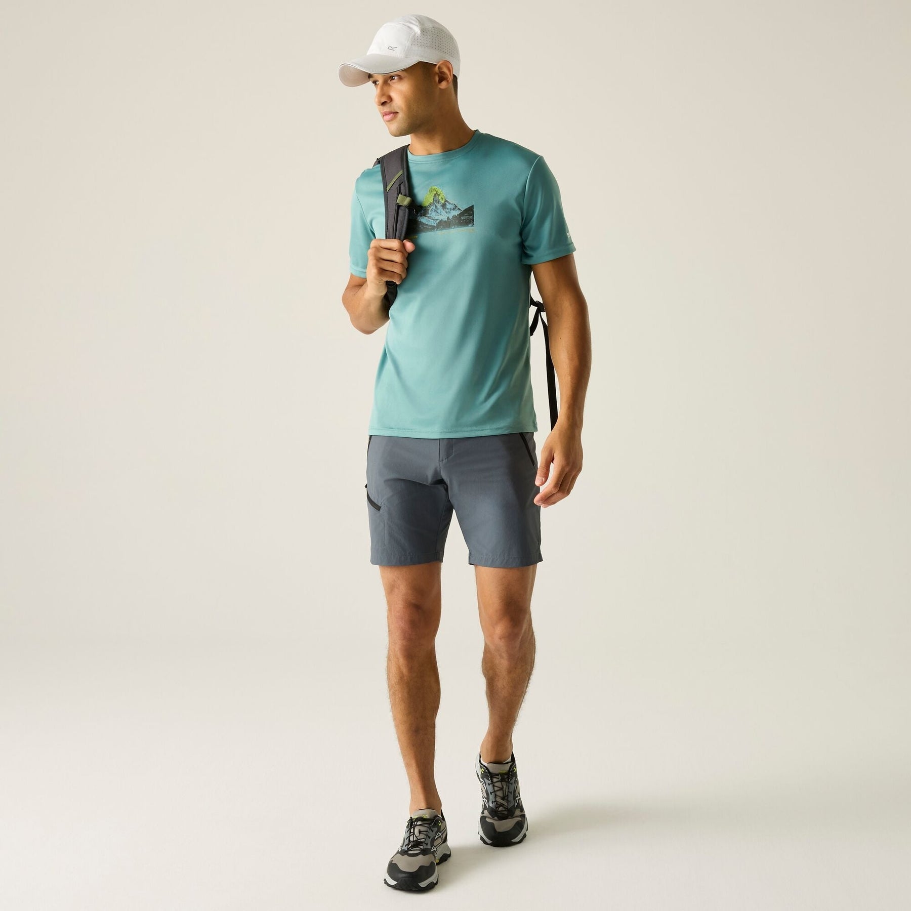 Regatta Men's Fingal Graphic T-Shirt - Arctic Green