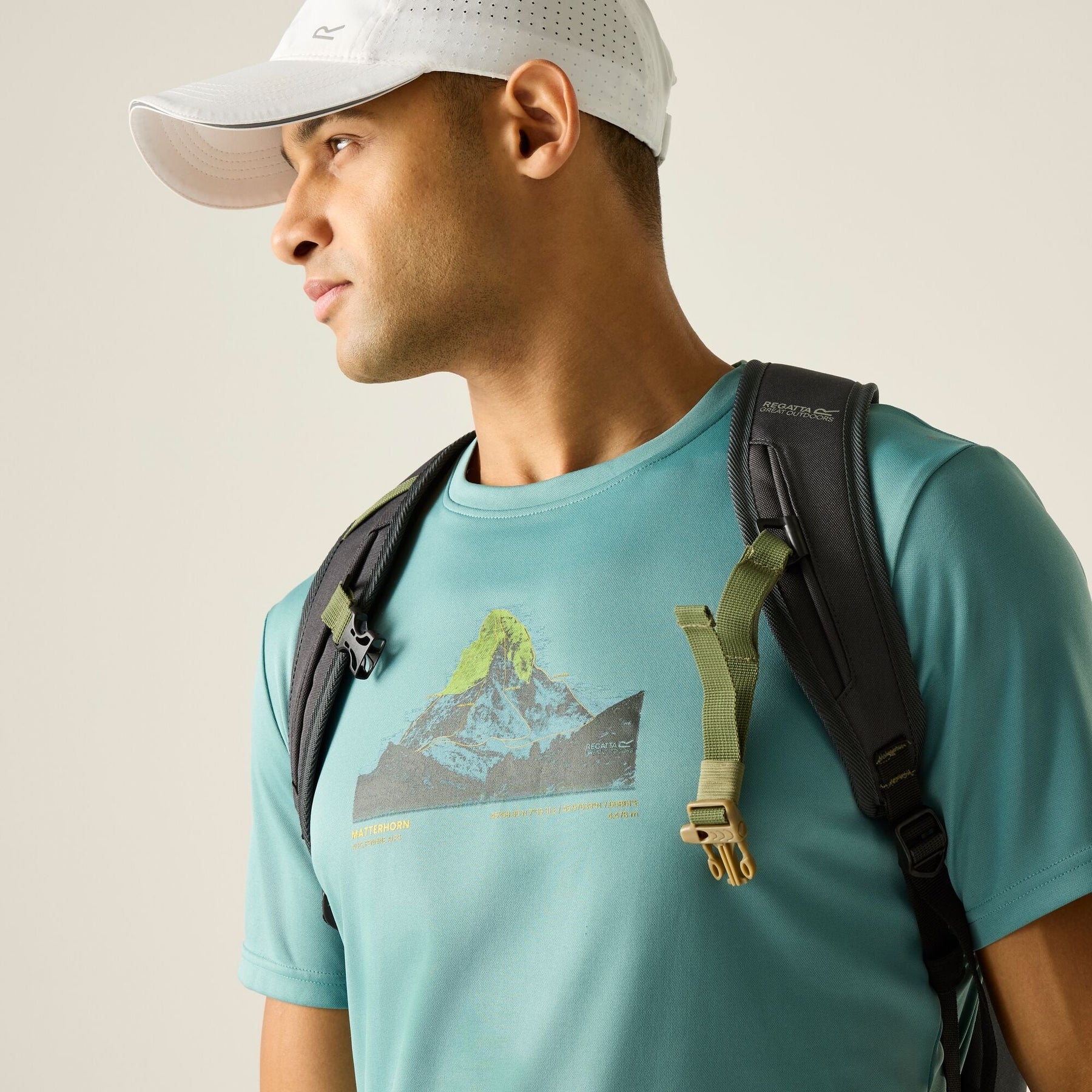 Regatta Men's Fingal Graphic T-Shirt - Arctic Green