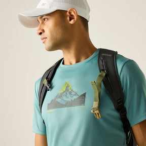 Regatta Men's Fingal Graphic T-Shirt - Arctic Green