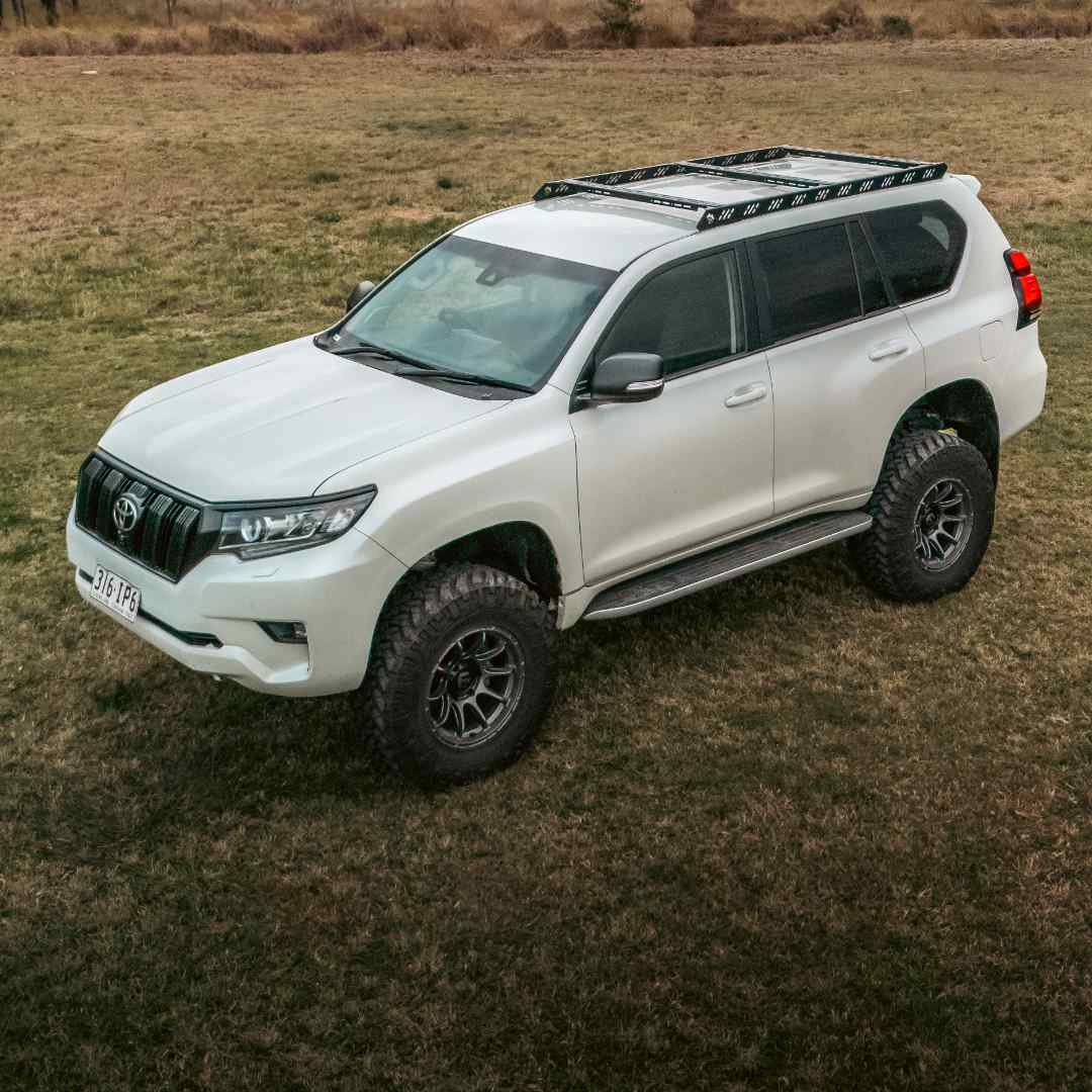 Low Profile Roof Top Tent Mount | Toyota Prado 150