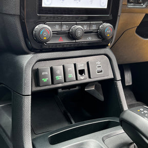 Dash Switch Cluster for Ford Everest 2022+ (Ambiente)