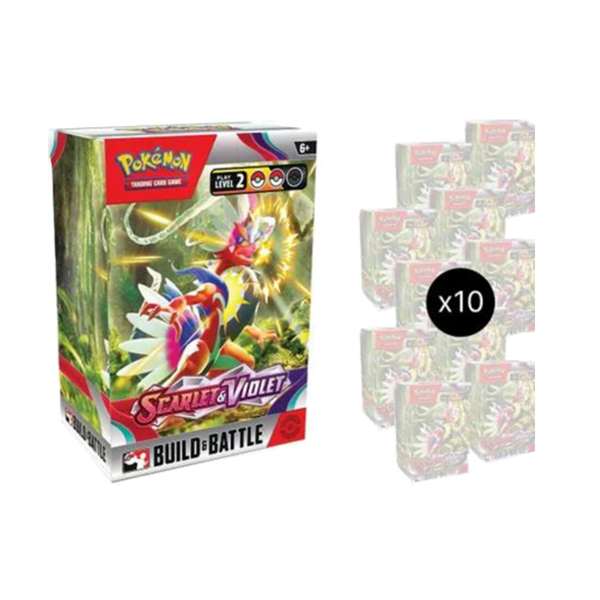 Pokemon Scarlet & Violet Build and Battle Box Display