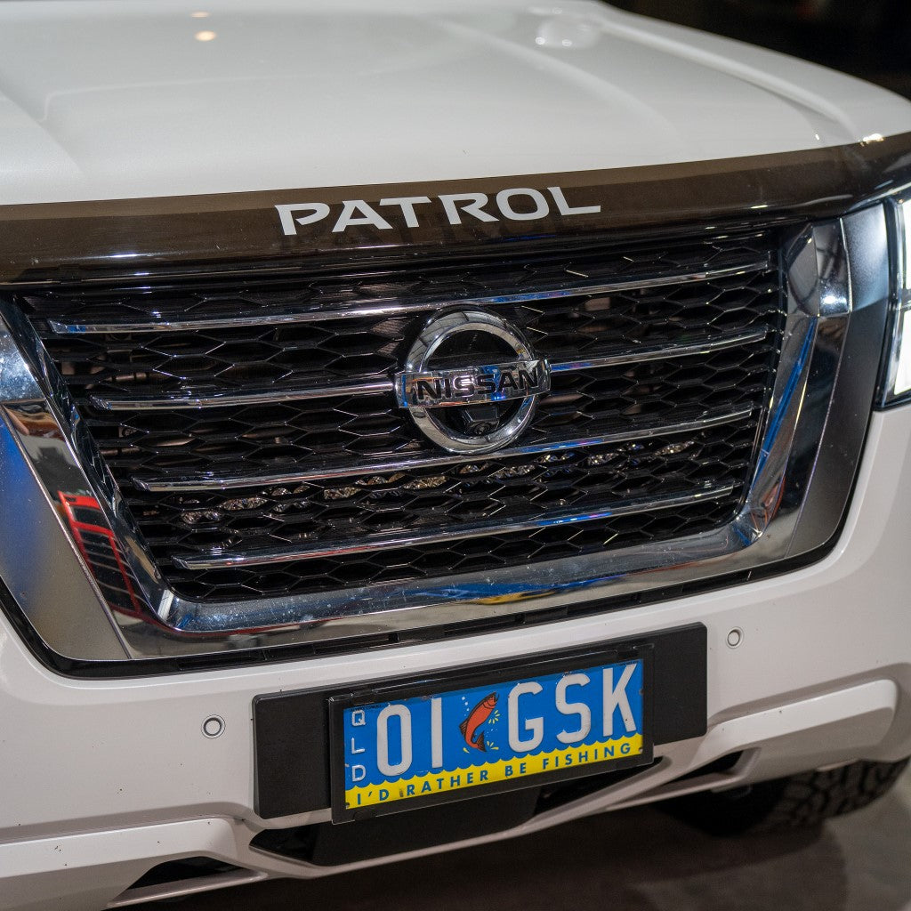 Behind The Grill Single Row Light Bar Bracket For Nissan Y62 Patrol 2010+