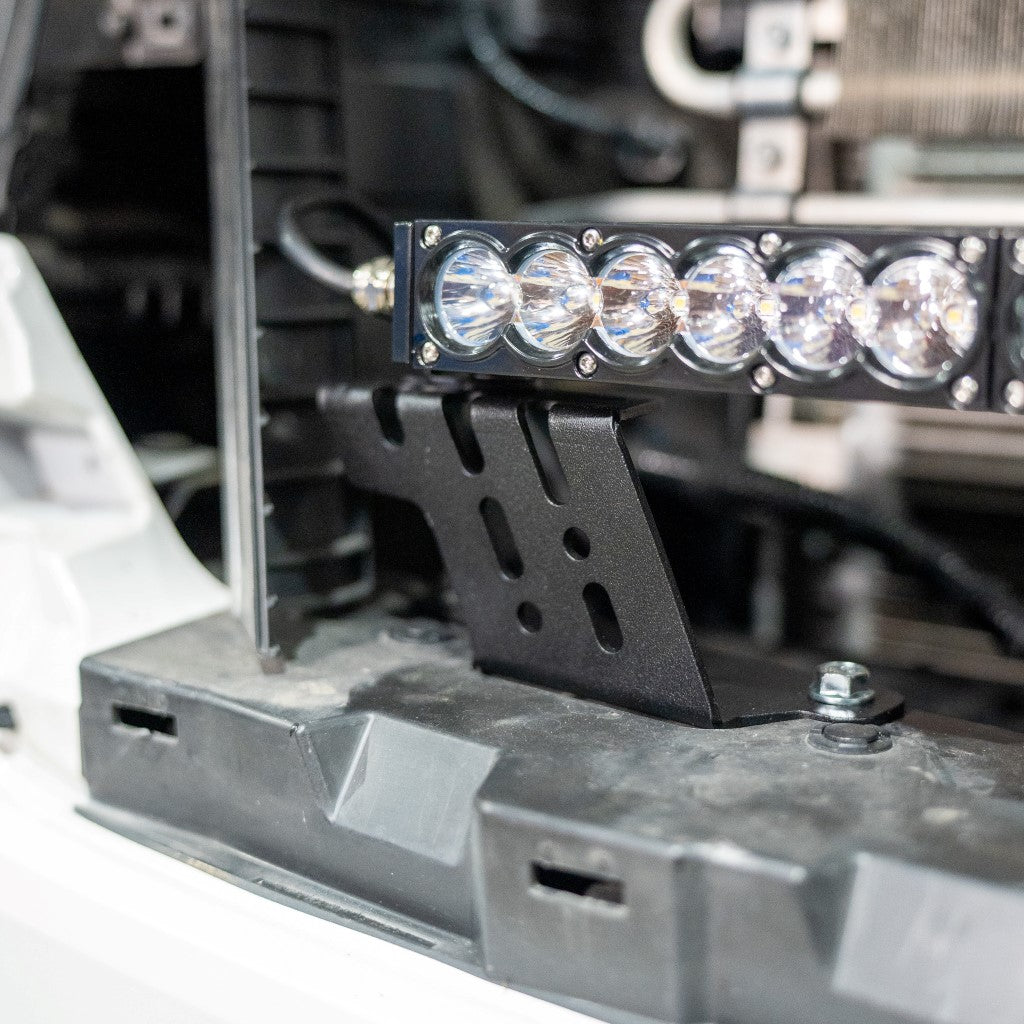 Behind The Grill Single Row Light Bar Bracket For Nissan Y62 Patrol 2010+